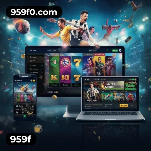 App 959f com catálogo premium, PIX e suporte 24/7